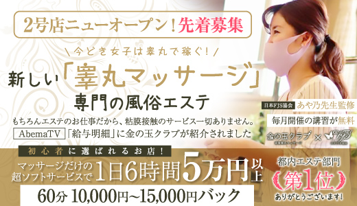 金の玉クラブ上野～密着睾丸マッサージ～